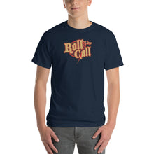 Load image into Gallery viewer, Blue-Roll Call-T-Shirt.
