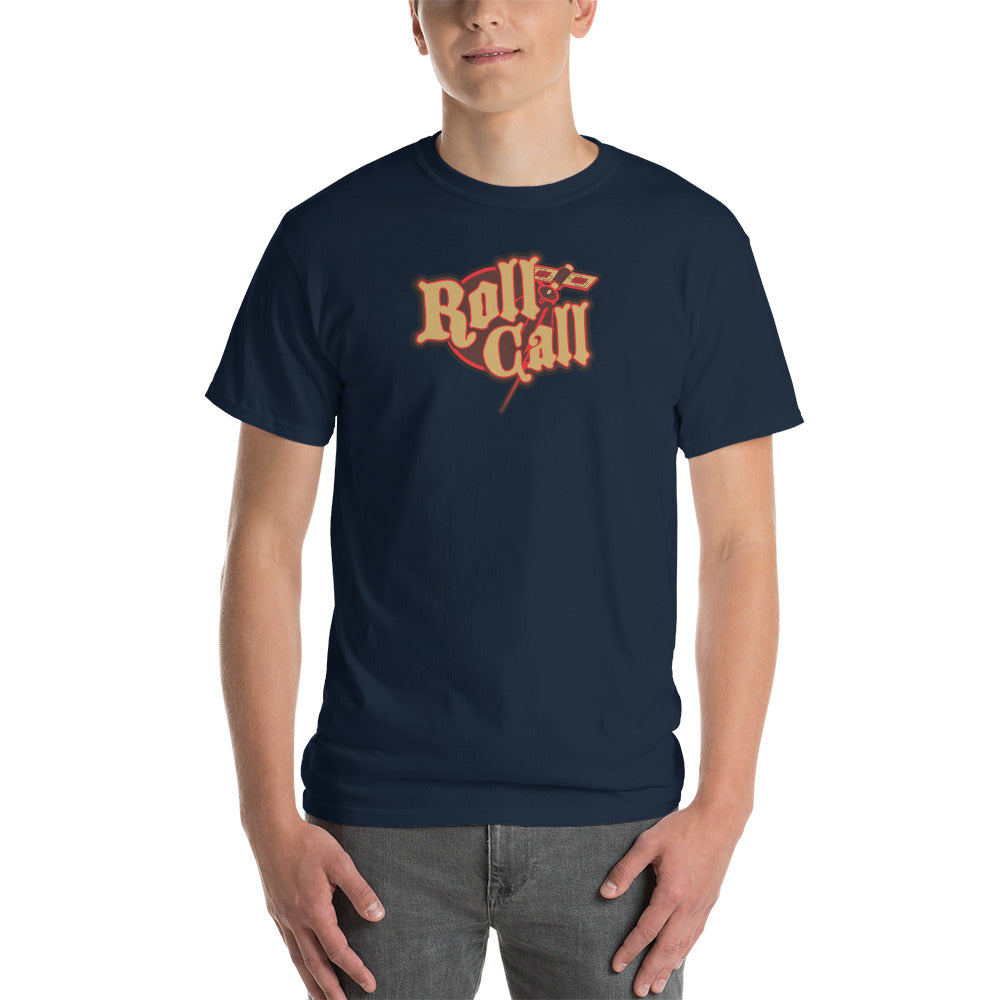 Blue-Roll Call-T-Shirt.